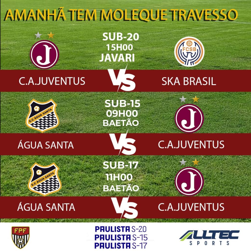 PAULISTAS SUB 15/ SUB 17/ SUB 20