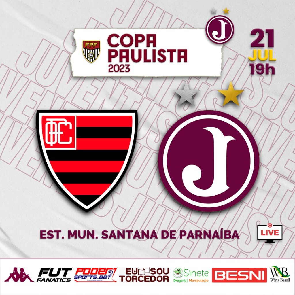 Juventus encara o Oeste fora de casa pela 4ª rodada da Copa Paulista