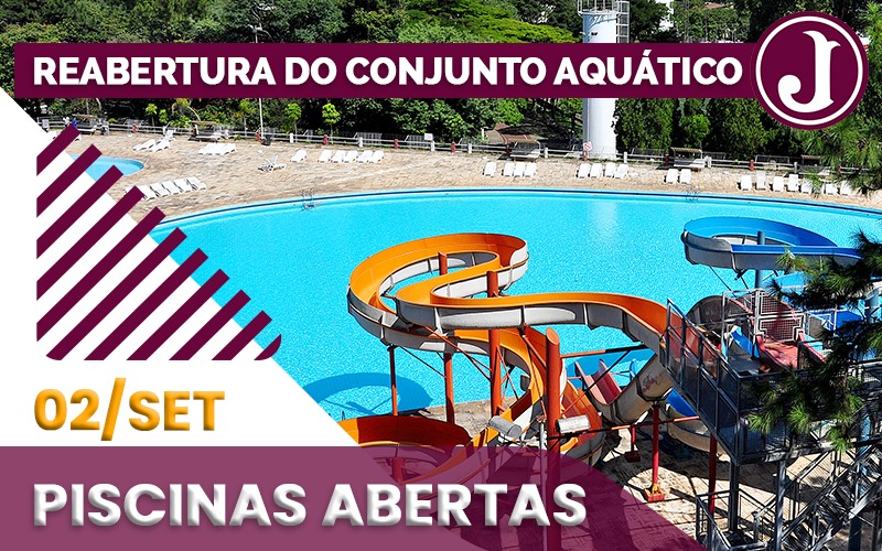 Reabertura do Conjunto Aquático 02/09/23 e Avaliação Obrigatória