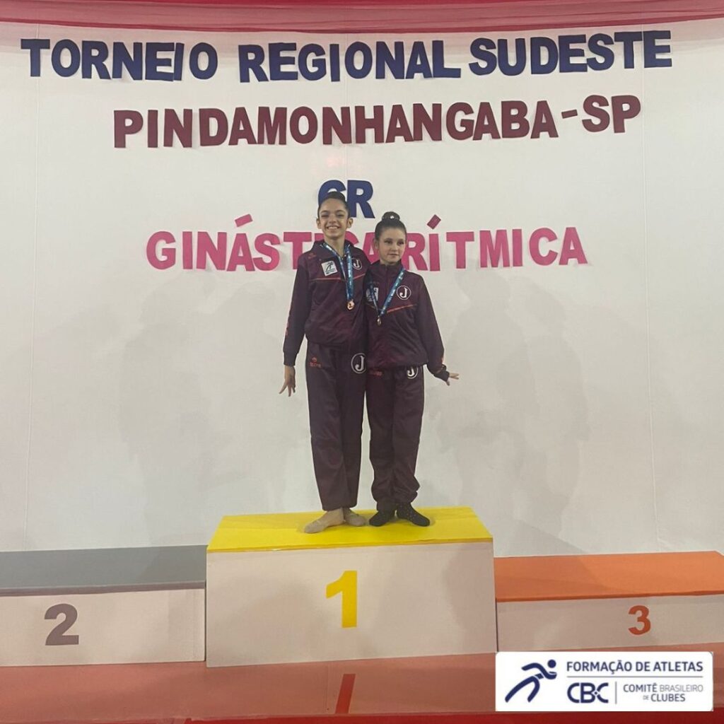 Sara Monso e Iasmin Sedenho se destacam no Regional Sudeste Infantil