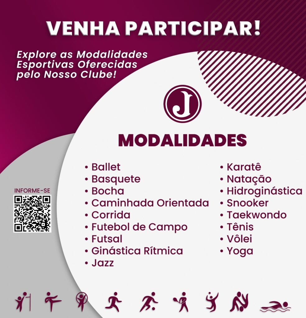 Conheça as Modalidades Esportivas do Clube!