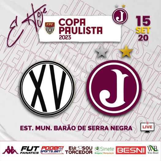 Juventus busca reverter resultado diante do XV de Piracicaba