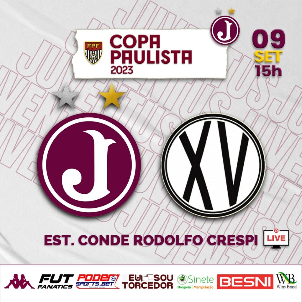 Juventus enfrenta XV de Piracicaba no Mata-Mata da Copa Paulista