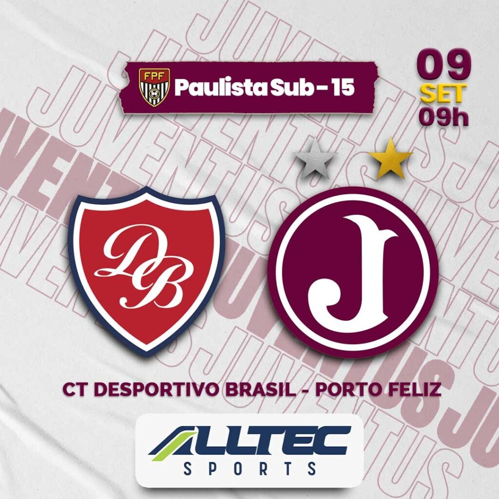 4ª rodada da 3ª fase do Paulista Sub 15 – Desportivo Brasil x Juventus