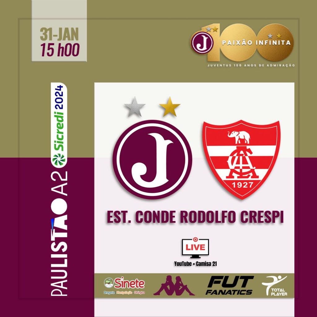 Ingressos Paulista A2 2024- 5ª rodada – Juventus x Linense