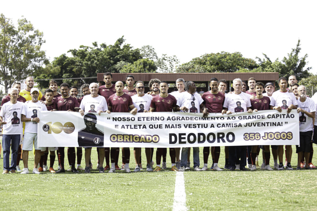 Parte II Homenagem ao Deodoro – Atleta que mais defendeu o Juventus – 356 Jogos