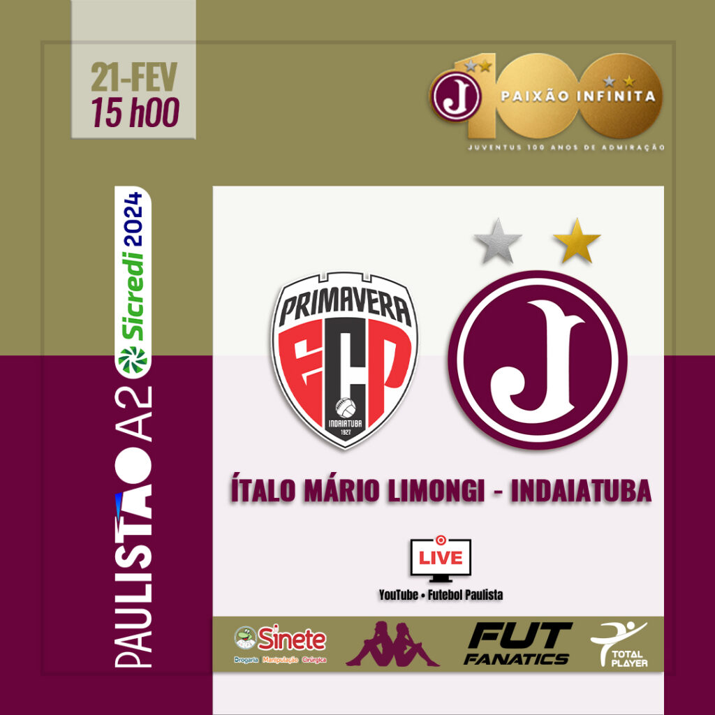 10ª Rodada do Paulista A2- Primavera x Juventus