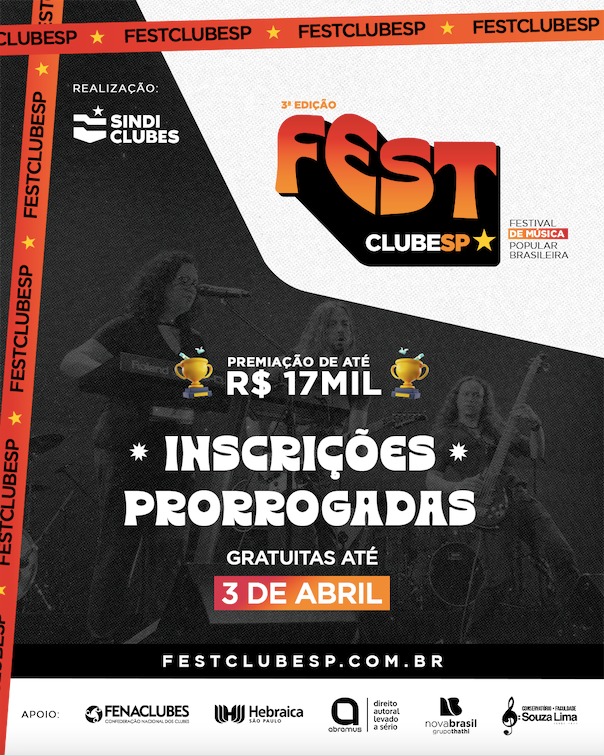 FestClubeSP – Festival de Música Popular Brasileira 3ª Edição