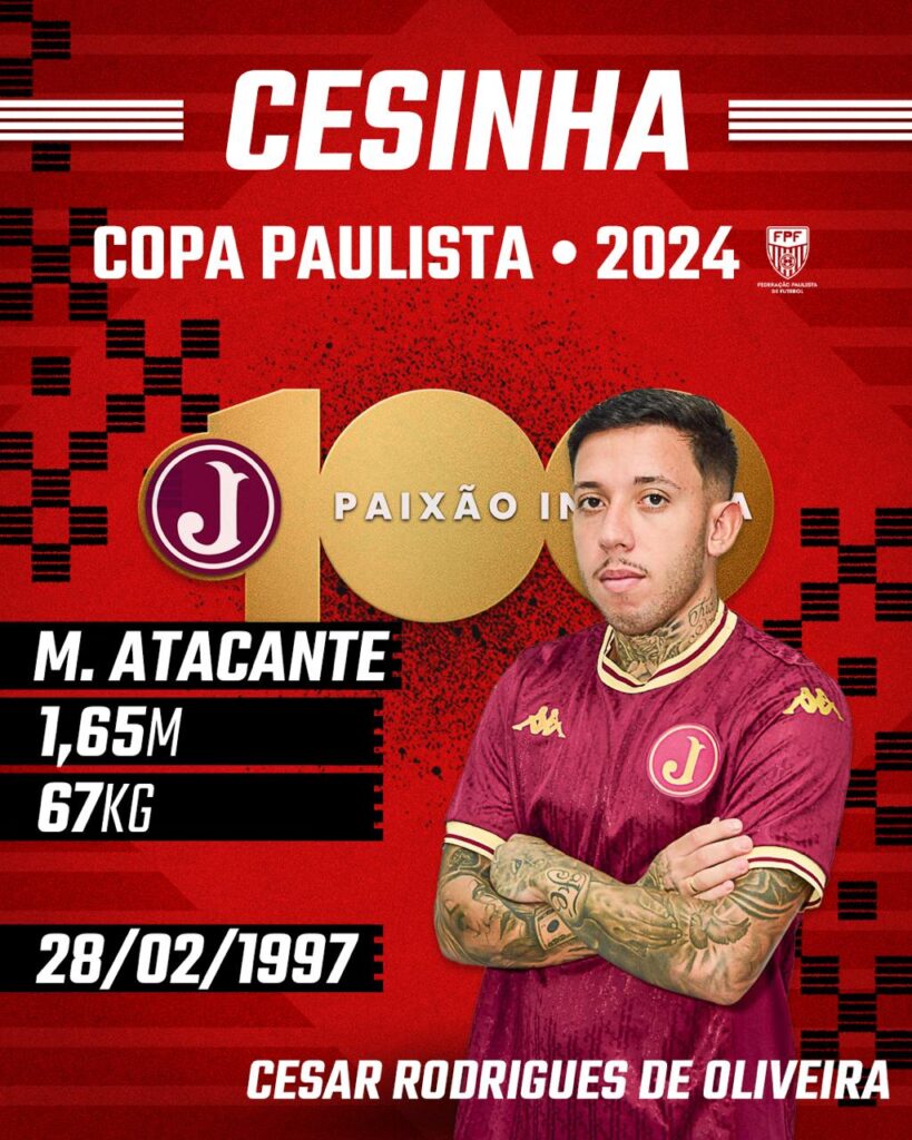 Copa Paulista 2024 – Meia – Atacante Cesinha
