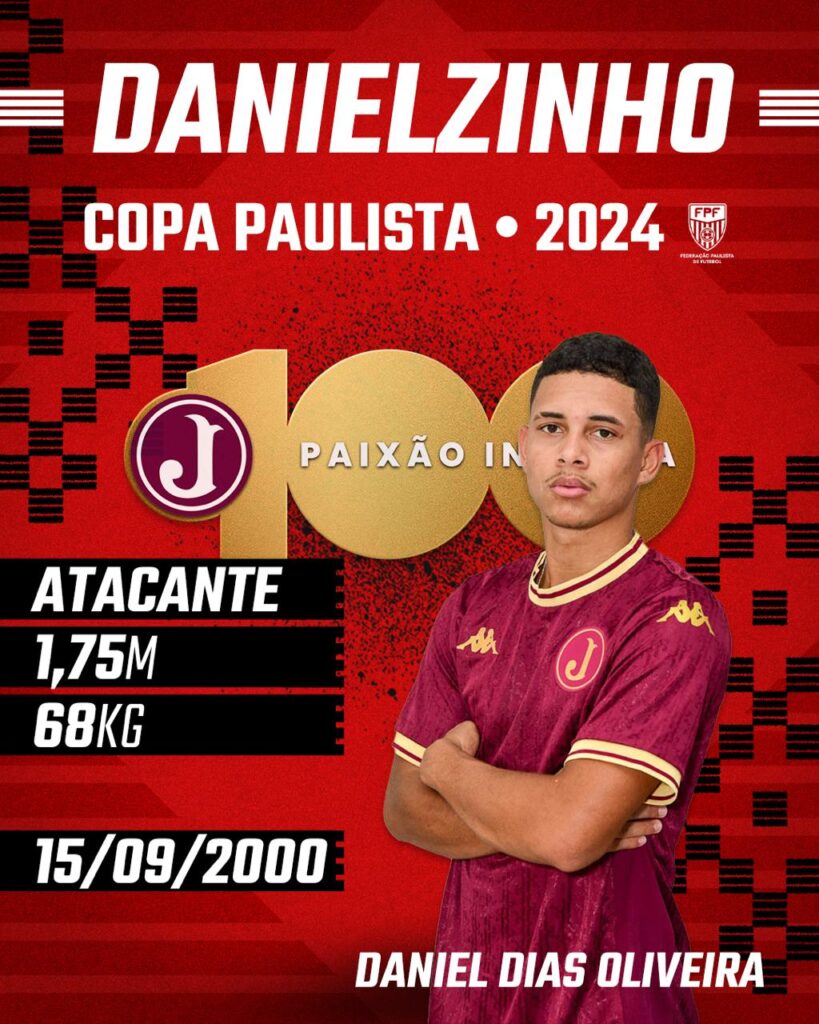 Copa Paulista 2024- Contratação Atacante Danielzinho