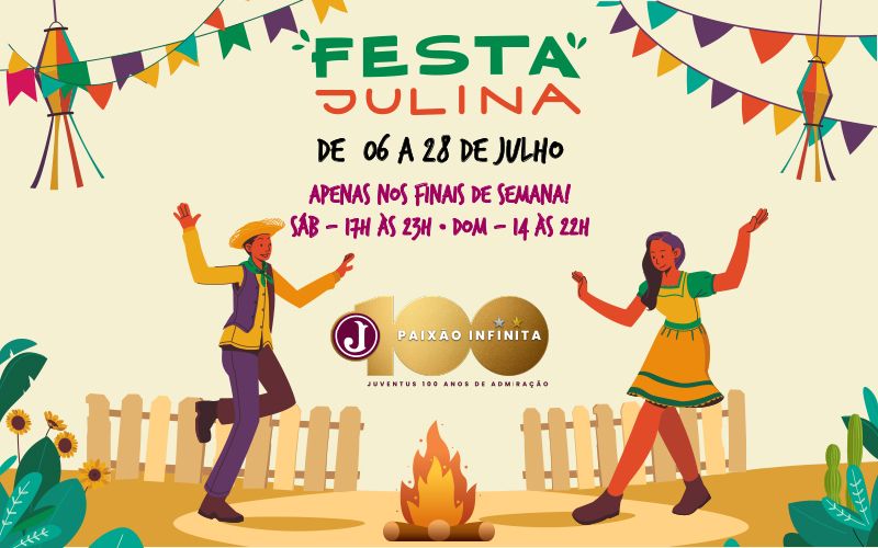 Vem ai o Arraiá do Centenário!