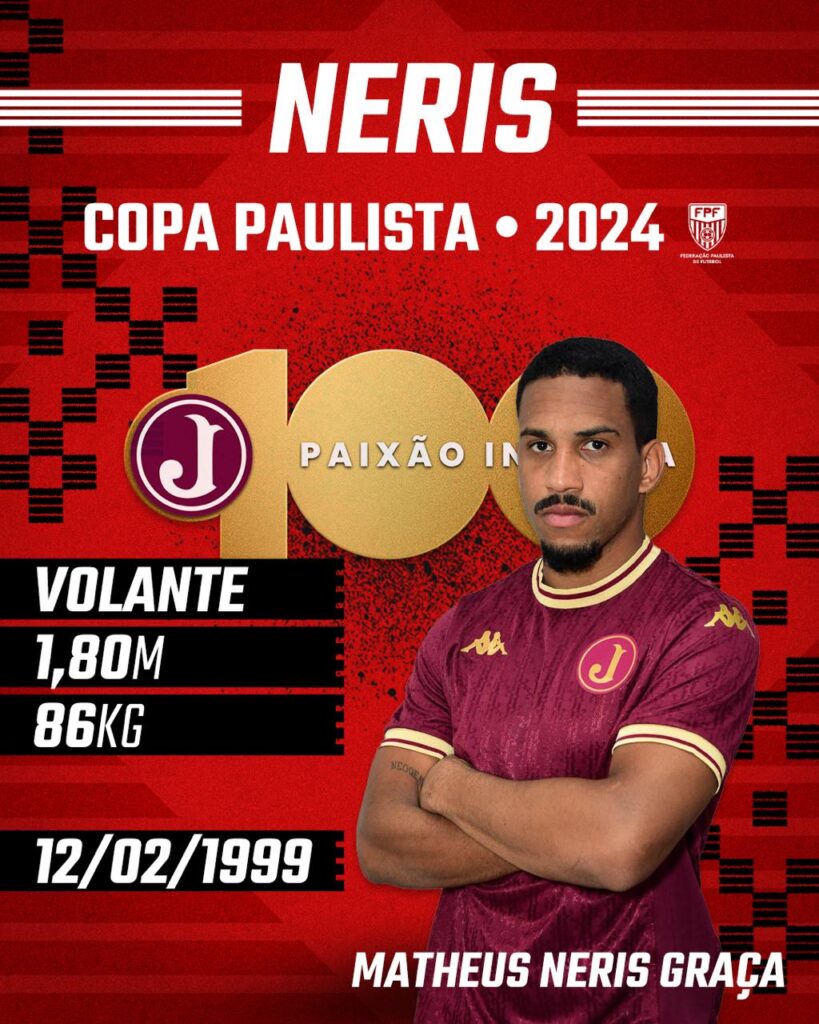 Copa Paulista 2024- Contratação Volante Neris
