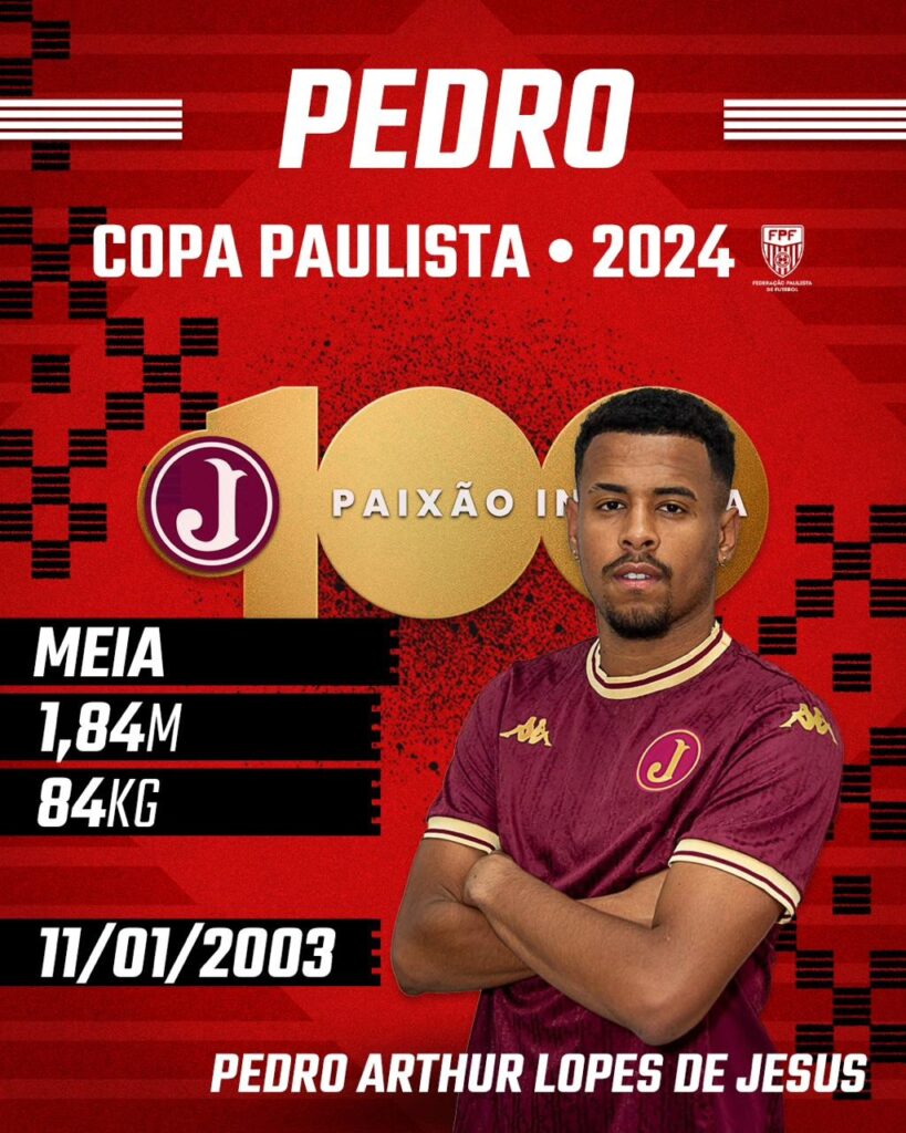 Copa Paulista 2024 – Meia Pedro Arthur