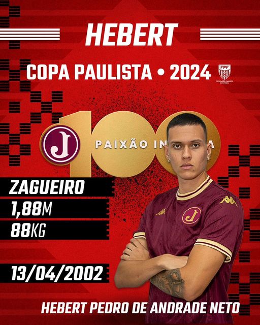 Copa Paulista 2024 – Zagueiro Hebert