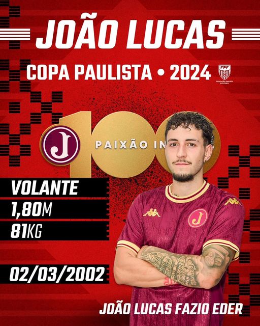 Copa Paulista 2024 – Volante João Lucas