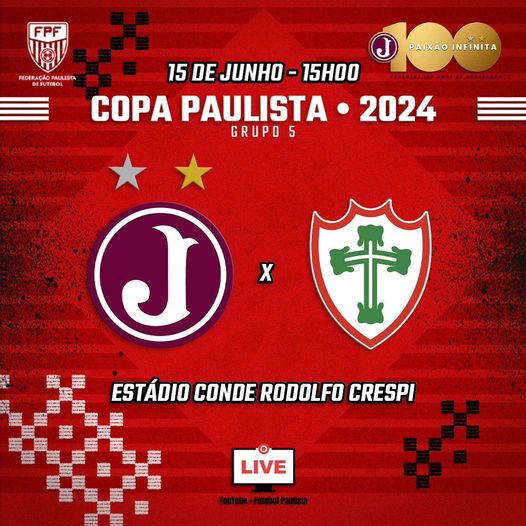 Ingressos Estreia Copa Paulista – Juventus x Portuguesa