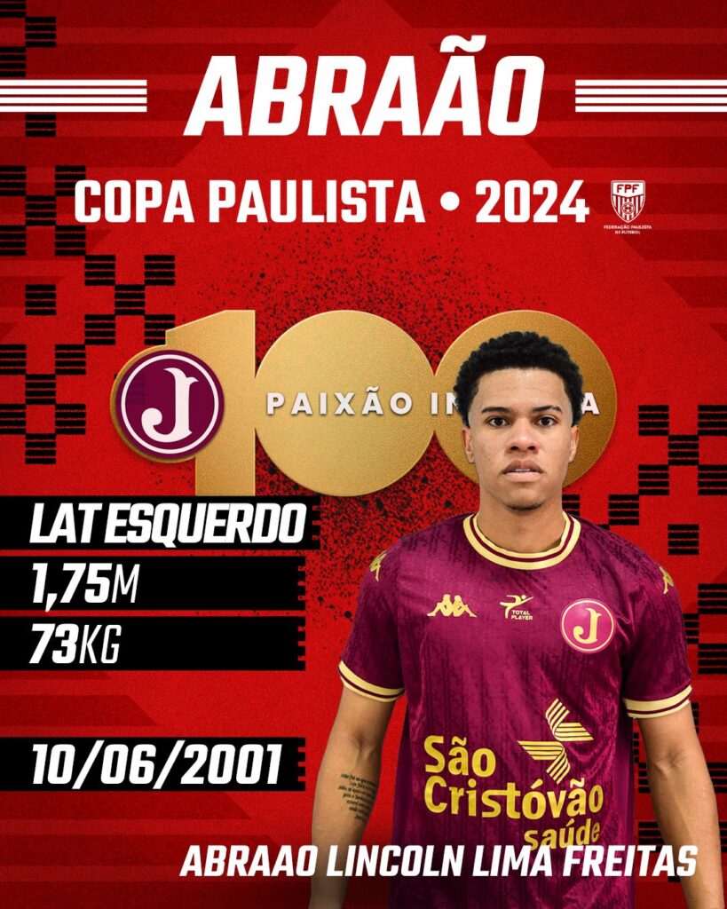 Copa Paulista – Lateral Esquerdo Abraão Lincoln