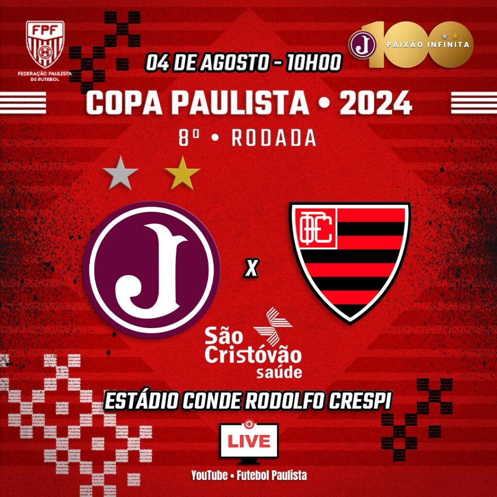 Ingressos – 8ª Rodada da Copa Paulista – Juventus x Oeste