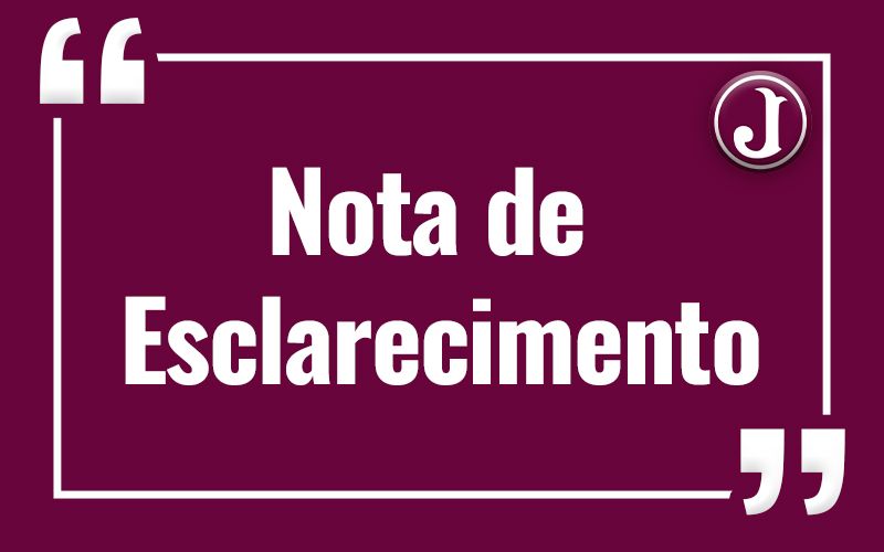 Nota de Esclarecimento – Camisa do Juventus
