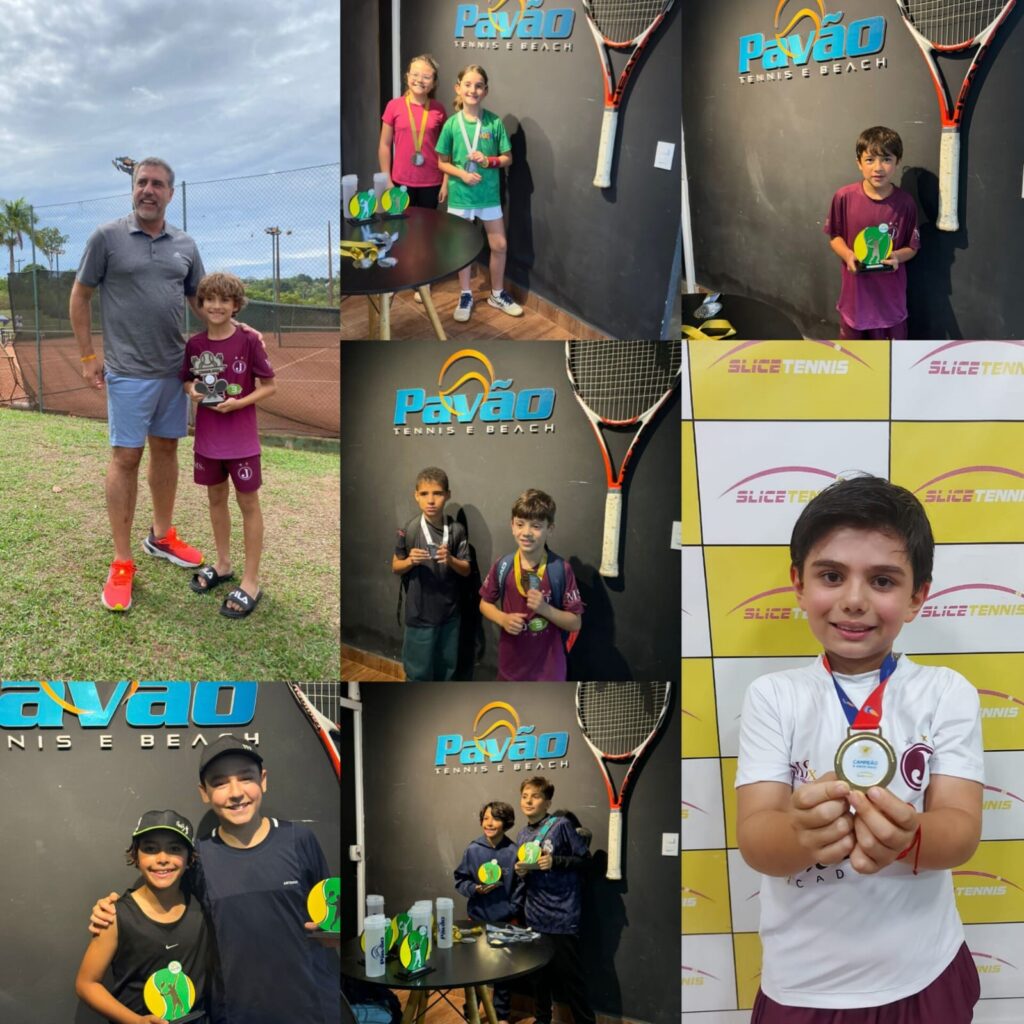 Equipe Kids & Infantil do Juventus se destaca nas Competições de Tênis