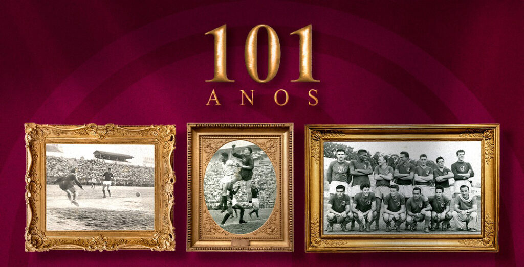 Uma galeria de conquistas, paixão e amor grená