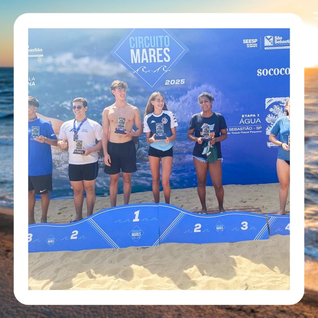 Nadadoras Juventinas se destacam no Circuito Mares