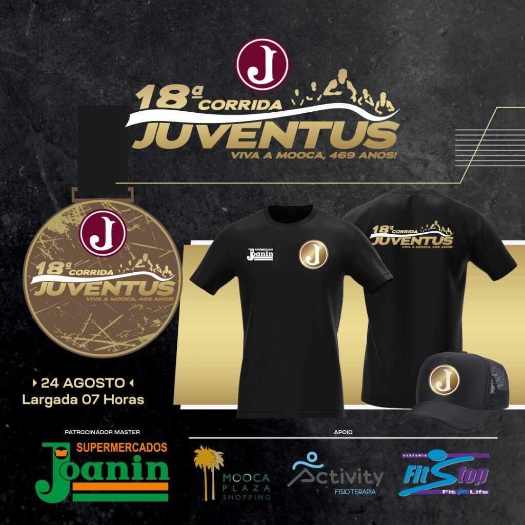 Vem aí 18ª Corrida Juventus Viva a Mooca– 469 Anos
