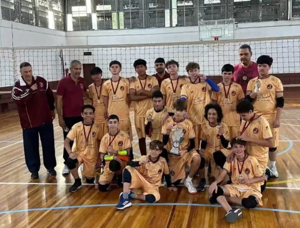 Juventus promove Quadrangular de Voleibol Masculino Sub 15