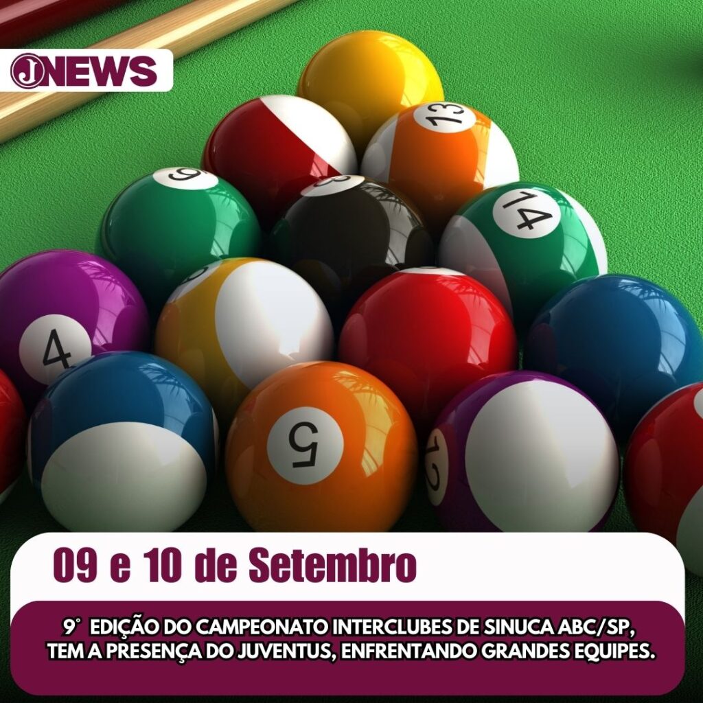 Equipe de Sinuca participa do Campeonato Paulista e do Torneio Amigos do ABC 