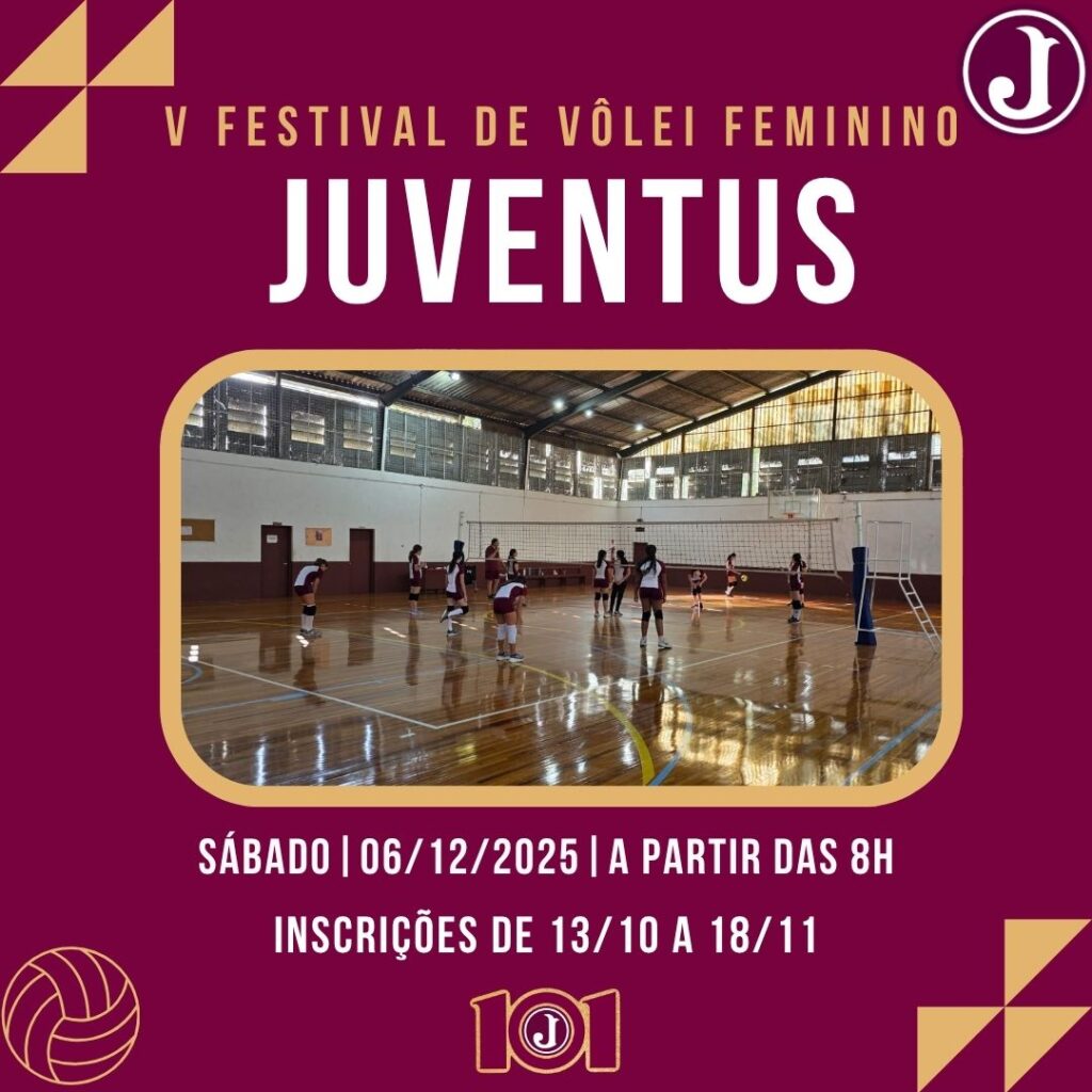 Juventus promove o V Festival de Vôlei Feminino
