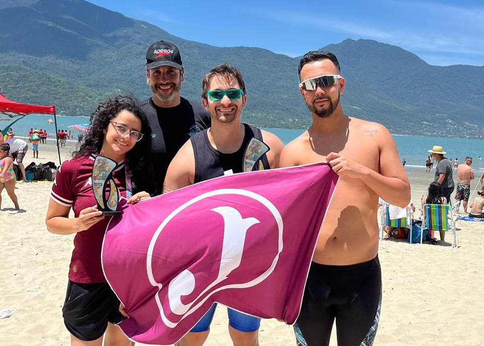 Equipe Master de Natação participa do Circuito Paulista de Águas Abertas em São Sebastião