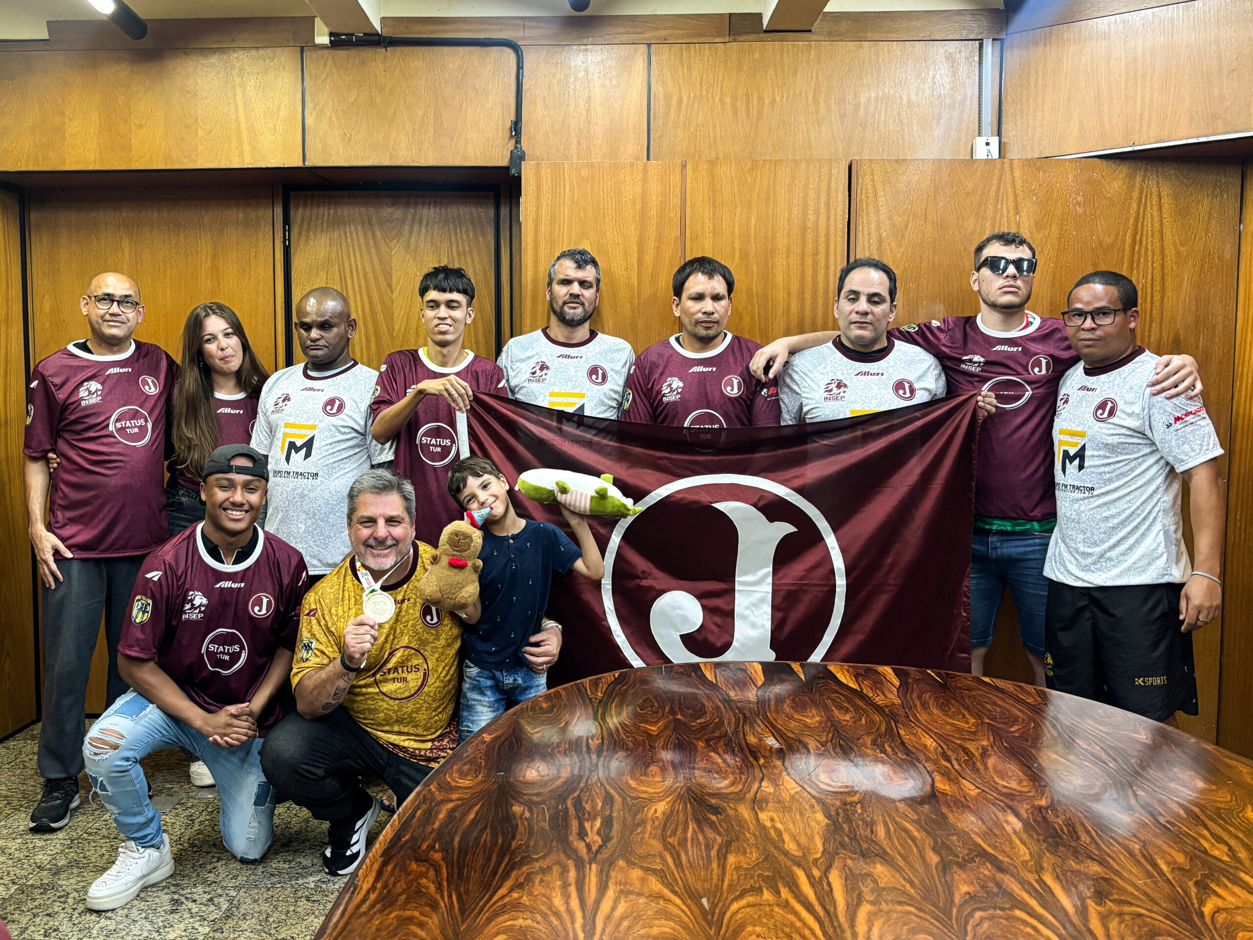 Clube Atlético Juventus oficializa equipe de futebol de cegos INSEP-Juventus