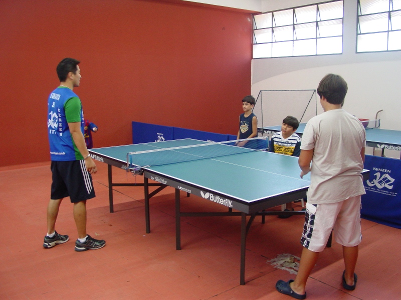 Aula Tênis de Mesa