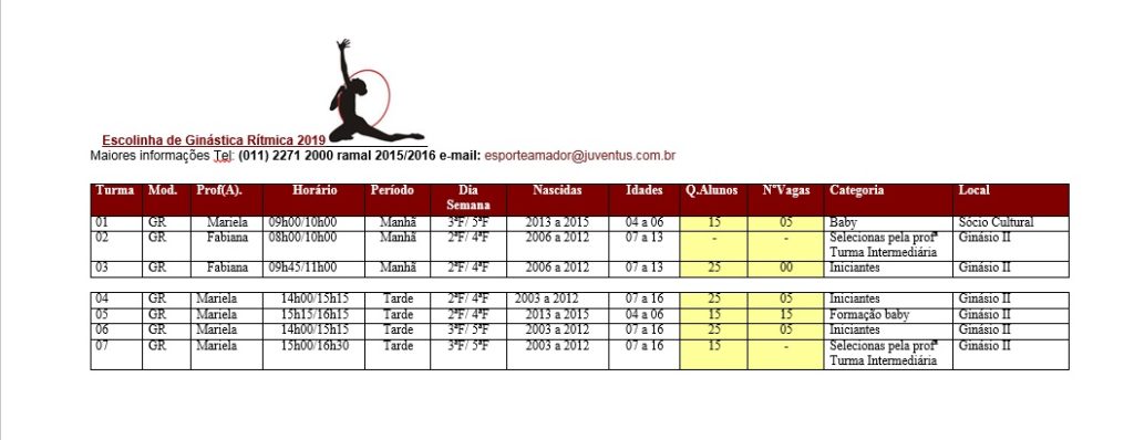 gr escolinha