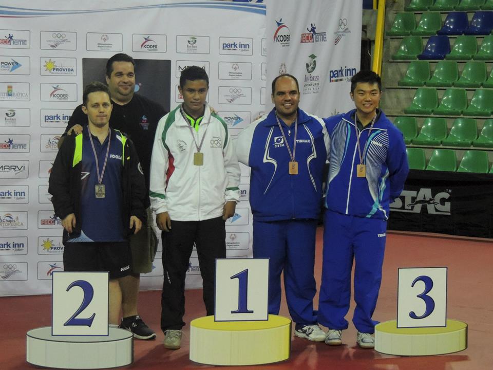 Parapanamericano - Costa Rica - dezembro 2013 - 3 lugar individual