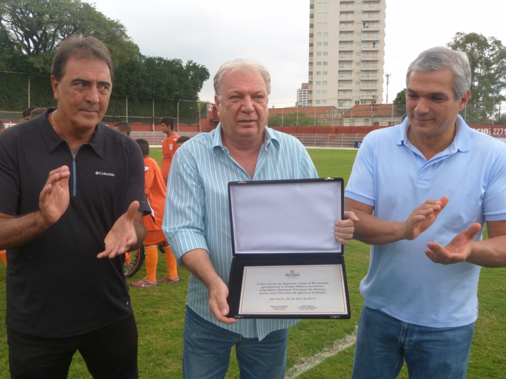 Juventus recebe homenagem da Secretaria Municipal de Esportes