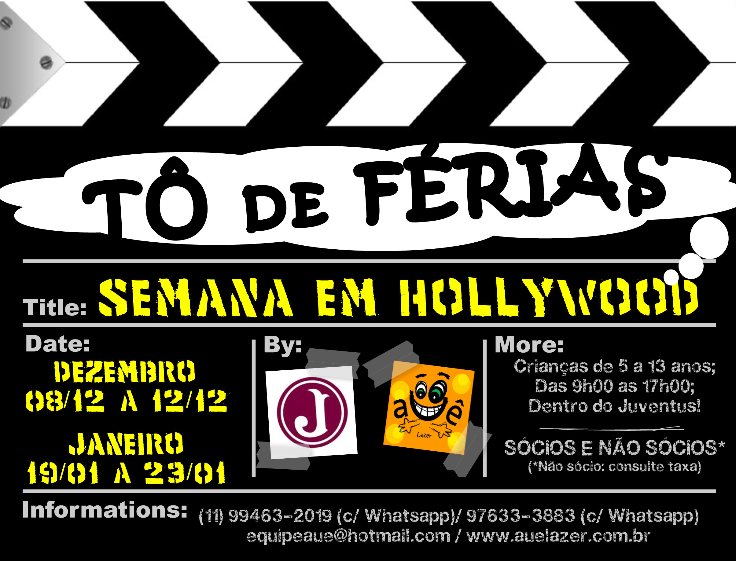 Férias com a Equipe AUÊ no Juventus