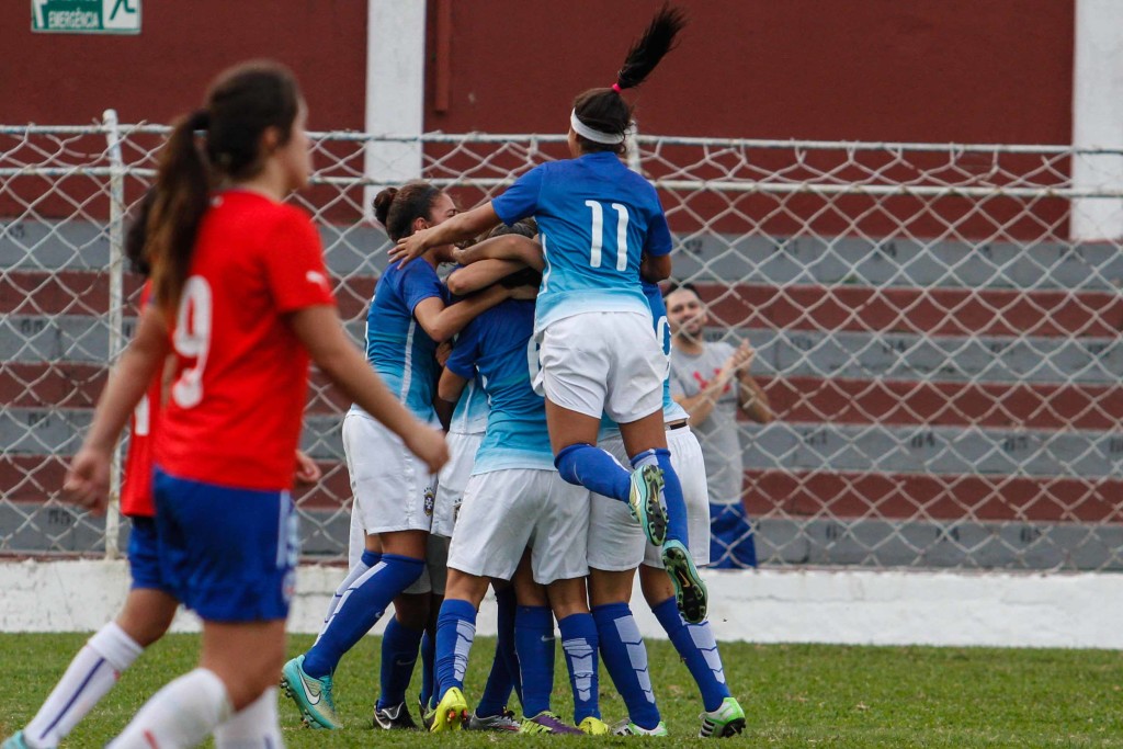TORNEIO INTERNACIONAL CIDADE DE SÃO PAULOS DE FUTEBOL FEMININO SUB 17 - BRASIL x CHILE