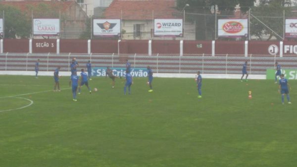 Juventus treina na Javari (Foto: Lucas Moraes)