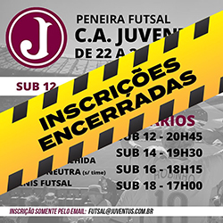 Futsal - Inscrições Encerradas