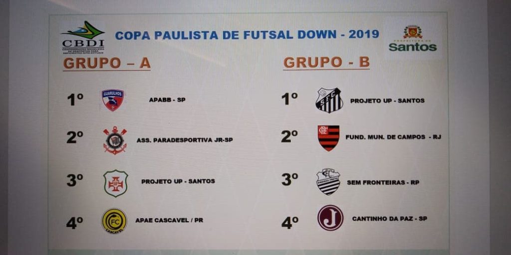 copa paulista futsal down