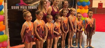 Equipe de Ginástica Rítmica do Juventus participa da Gran Prix Brasil