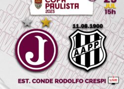Ingresso Juventus x Ponte Preta - 5ª  Rodada Copa Paulista