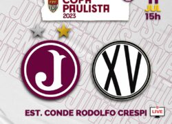 Ingressos - 2ª Rodada Copa Paulista 2023 - Juventus X XV de Piracicaba