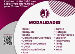 Conheça as Modalidades Esportivas do Clube!