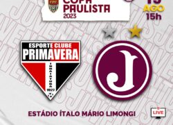 Juventus encara Primavera pela 8ª rodada da Copa Paulista 2023