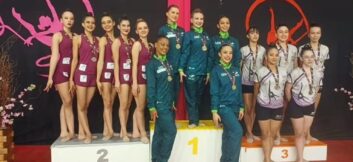 Categorias Juvenil e Adulto se destacam na Copa São Paulo de Ginástica Rítmica