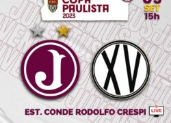 Ingressos Quartas de Final da Copa Paulista - Juventus x XV de Piracicaba