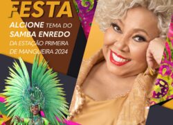 Alcione se apresenta no Salão Nobre do Juventus