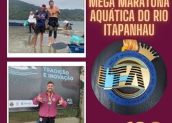 Atletas Master de Natação brilham na Mega Maratona do Rio Itapanhau